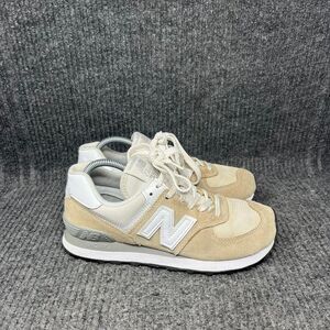 New Balance 574 Nimbus Cloud Beige Brown Suede Casual Shoes Women’s 7 B WL574EVW